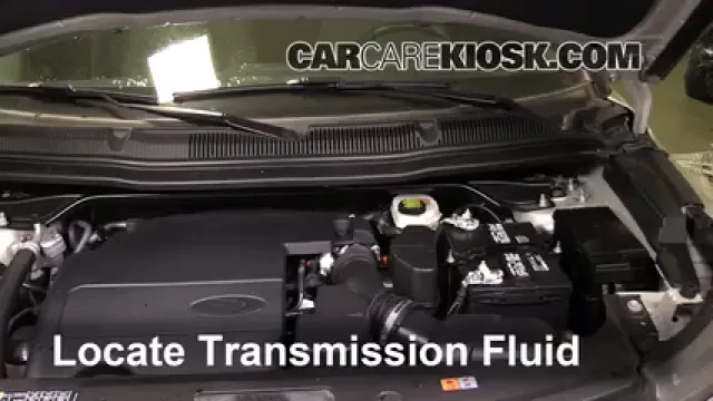 2017 Ford Explorer XLT 3.5L V6 Líquido de transmisión Controlar nivel de líquido